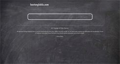 Desktop Screenshot of bostongloble.com
